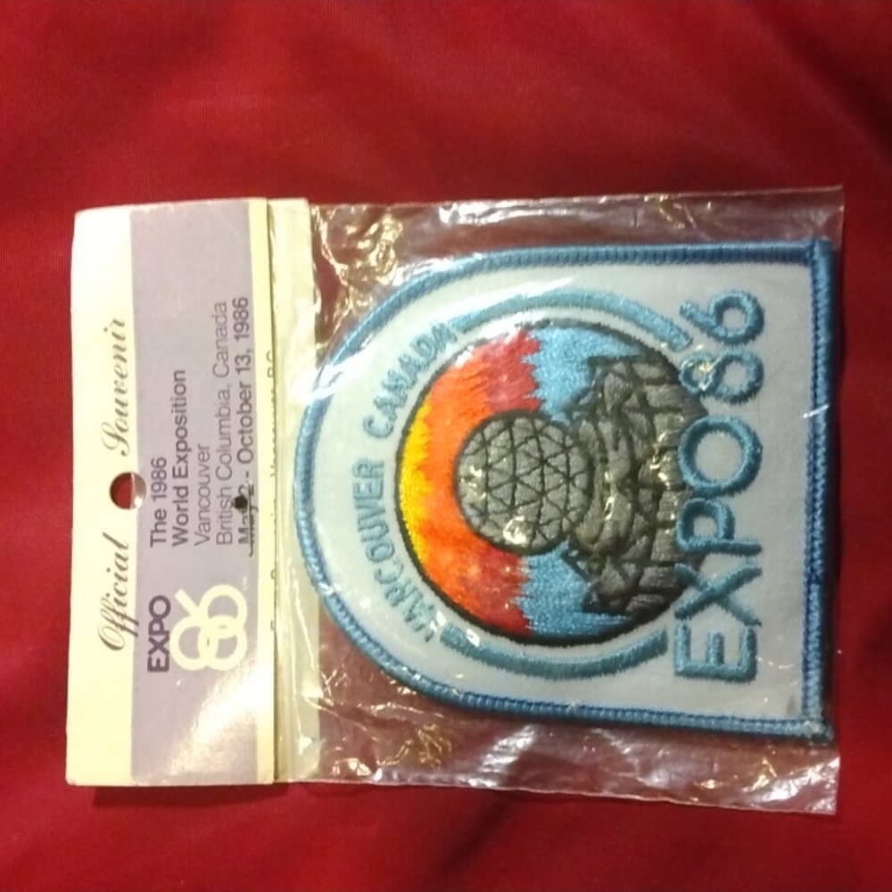 EXPO 86 - Vancouver, Canada, 1986 World Exposition Patch